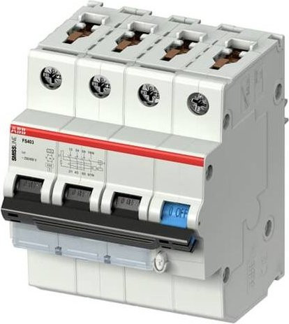 ABB RCBO FI-Schutzschalter und Leitungsschutzschalter 25A in Weiß - Bild 1