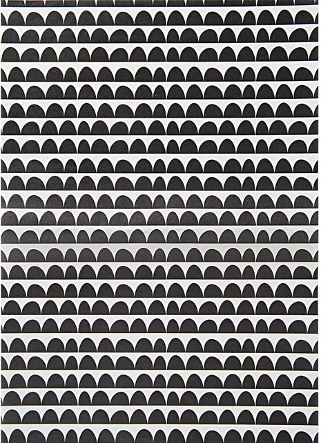 Rico Design SB Paper Patch Bastelpapier schwarz-weiß, 3 Bogen, B/H: 30 x 42 cm - Bild 1