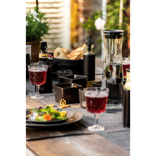 WENKO Snack- und Dipschalen-Set Black Outdoor Kitchen, 4-teilig, Schwarz - Bild 4