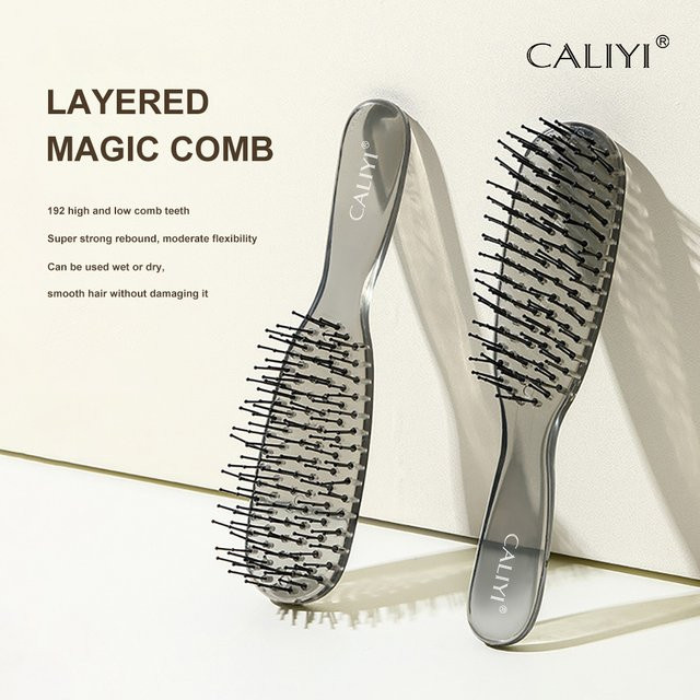 CALIYI Haar Kamm Bürste, Anti Statisch, Unisex - Bild 1