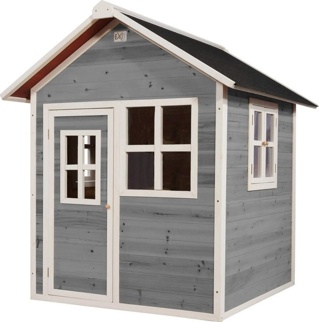 EXIT Loft 100 Holzspielhaus in Grau - Bild 1