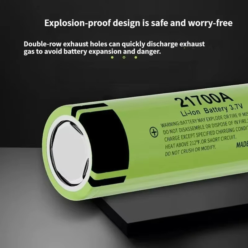 Panasonic NCR21700T Lithium-Ionen-Akku mit 4800 mAh und 3,7 V in Grün - Bild 2