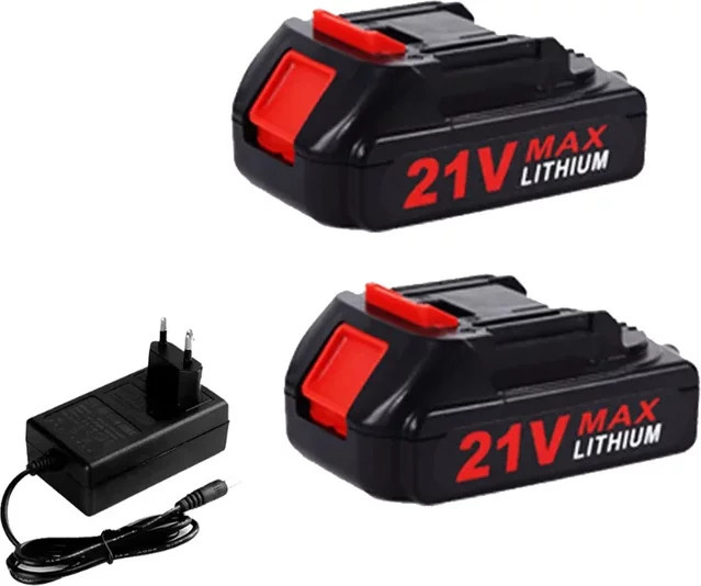 GJUELIRRA 21 V Lithium-Ionen-Ersatzakku in Schwarz für Makita-Elektrowerkzeuge - Bild 1