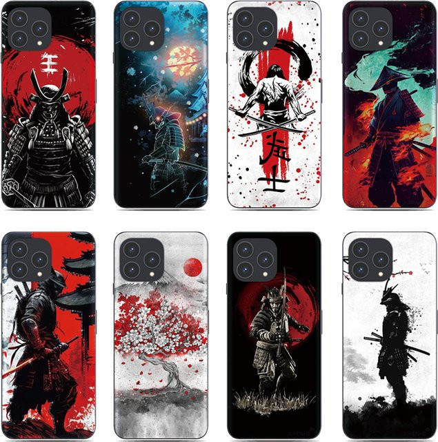 Bushido Anime Handyhülle von JURENHE in Multicolour für Blackview und Oscal Modelle - Bild 1