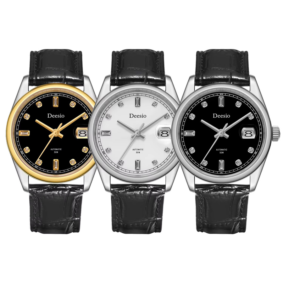 Deesio Armbanduhr Automatik, Edelstahl, Saphirglas, Herren - Bild 6