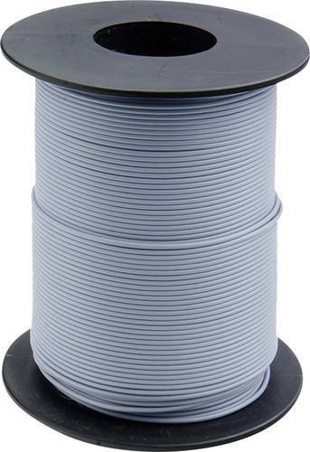 Donau Elektronik Litze 1 x 0,14 mm² Grau 100 m - Bild 1