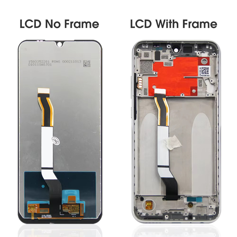 Xiaomi Redmi Note 8T Ersatz Display mit Touchscreen Digitizer Montage Panel in Schwarz, 6,3 Zoll IPS LCD - Bild 3