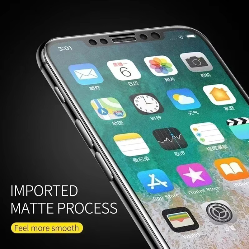 5er Pack Arvin Matte Keramik Displayschutzfolie für iPhone 11 12 13 14 15 16 Pro Max XS XR X 8 Plus in Transparent - Bild 4