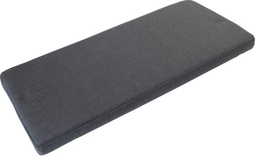 Germania Sitzkissen 3439 mit Reißverschluss und Anti-Rutschpads, grau, B: 33 cm, L: 72 cm - Bild 2