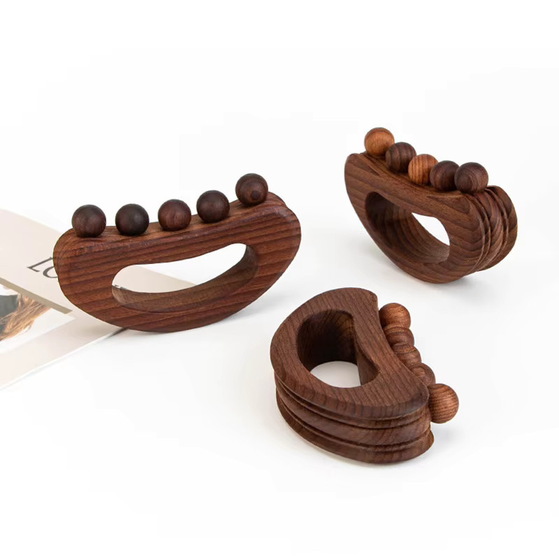 South Moon Gua Sha Massage-Werkzeug aus Holz, Unisex, Körper - Bild 2