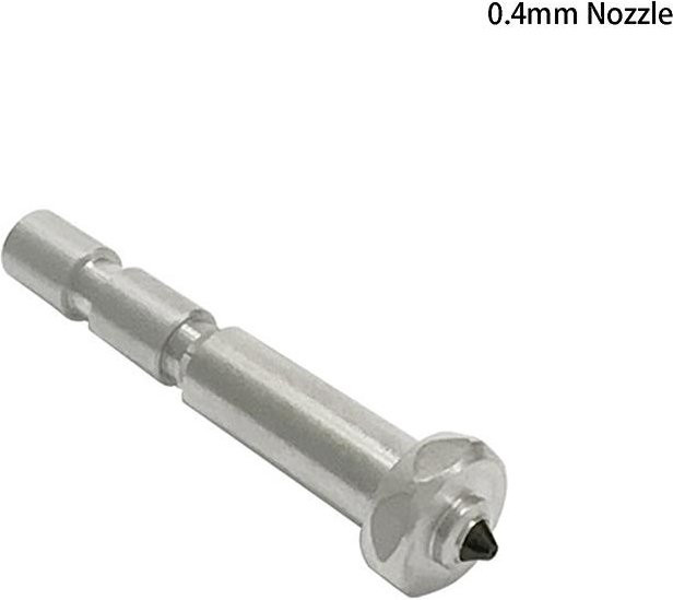 Anycubic Schnellwechseldüsen-Kit für Kobra 3 Max Combo, Hotend Druckkopf aus gehärtetem Stahl, 0,4 mm, Grau - Bild 1