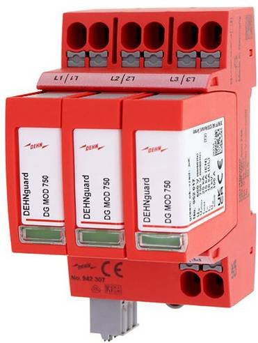 DEHN 942307 Überspannungsableiter in Rot - Bild 1