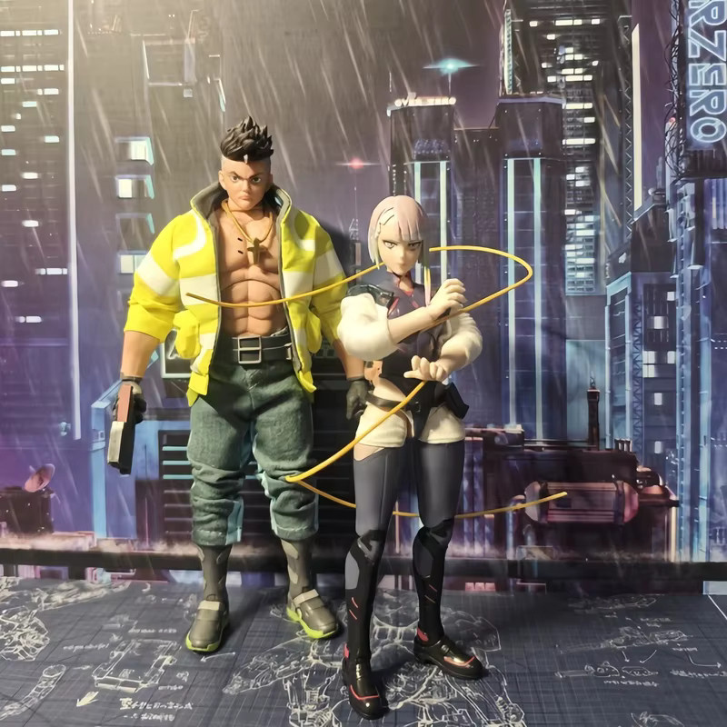 Jada Toys Cyberpunk 2077 Edgerunners David Martinez Lucy, Actionfigur, PVC-Modell - Bild 4