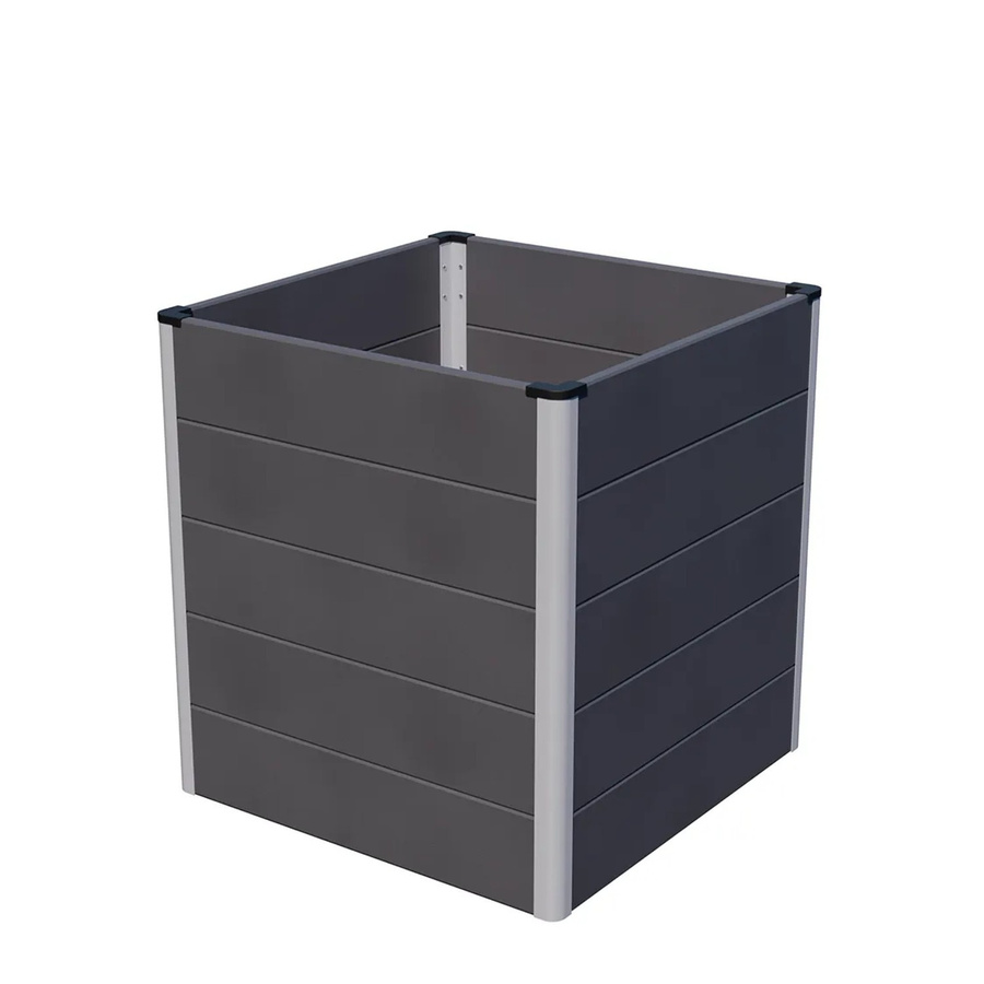 GroJa Hochbeet Solid Cube in Anthrazitgrau, B/T/H: 70 x 70 x 75 cm - Bild 2