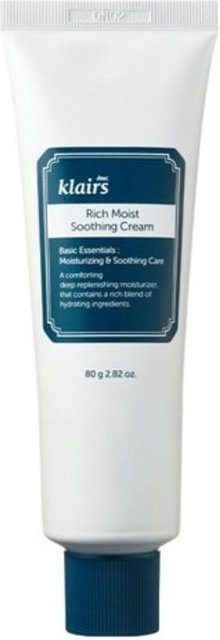 Klairs Rich Moist Soothing Cream, Gesichtscreme, 80g, Empfindliche Haut - Bild 1