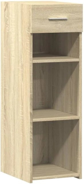 vidaXL Sideboard Sonoma-Eiche in Braun aus Holzwerkstoff, B/T/H: 30 x 42,5 x 93 cm - Bild 1