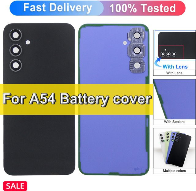 Samsung Akku-Rückabdeckung für Galaxy A54 5G A546 SM-A546U mit Kameralinse in Weiß - Bild 1