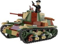 COBI Konstruktionsspielzeug Light Tank 7TP Klemmbaustein Panzer im Maßstab 1:28 - Bild 1