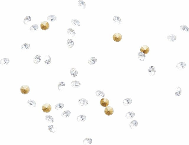 Rico Design Strass-Steine spitz Crystal in Transparent, 1,8 mm - Bild 1