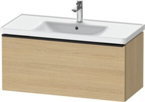 Duravit Waschtischunterschrank D-Neo wandhängend in Weiß und Beige, B: 98,4 cm, T: 45,2 cm, H: 44,0 cm - Bild 1