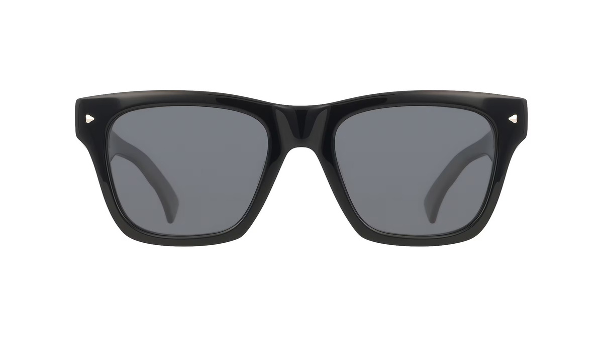 Fielmann Q 079 SUN FA NOEL Sonnenbrille, Vollrand, Quadratisch, Acetat, Unisex, Schwarz, Grau - Bild 1