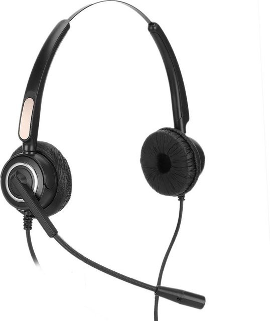 OutsideWorld 510D USB Computer Headset On-Ear in Schwarz mit verstellbarem Design für Telefonisten und Kommunikation - Bild 1