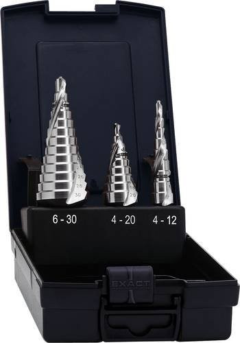 Universal-Stufenbohrerbitsatz 11962 in Silber mit Kunststoffbehälter - Bild 1
