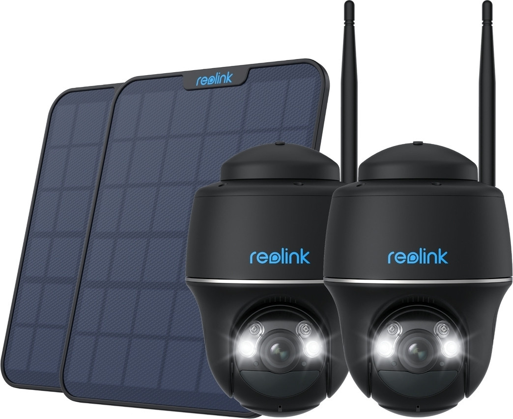 Reolink Argus Series B430-B Akku-WiFi Kamera Set mit 2 Solarpanels - Bild 1
