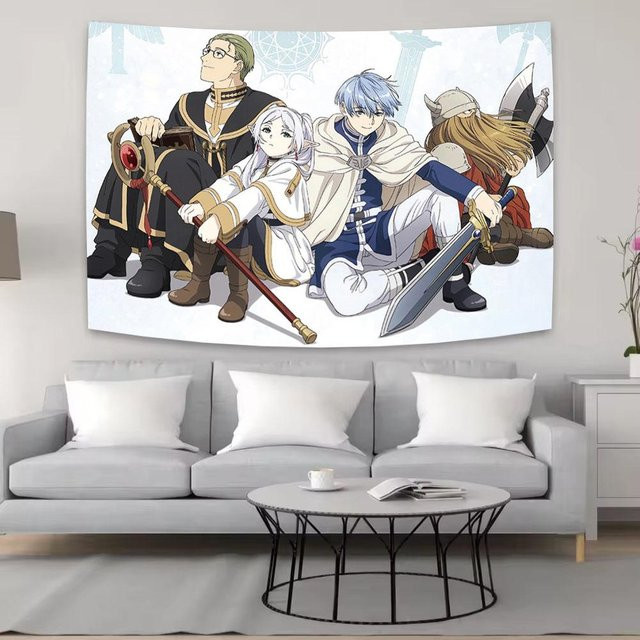F-Frieren Beyond Journeys End Anime Wandteppich von JMG Household Supplies, Mehrfarbig, B x H: 40 x 60 cm - Bild 1