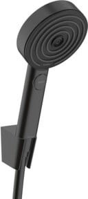 Hansgrohe Brausehalter-Set Pulsify Sel. S mit 1600mm Schlauch und 3-Strahl-Handbrause in Matt-Schwarz - Bild 1