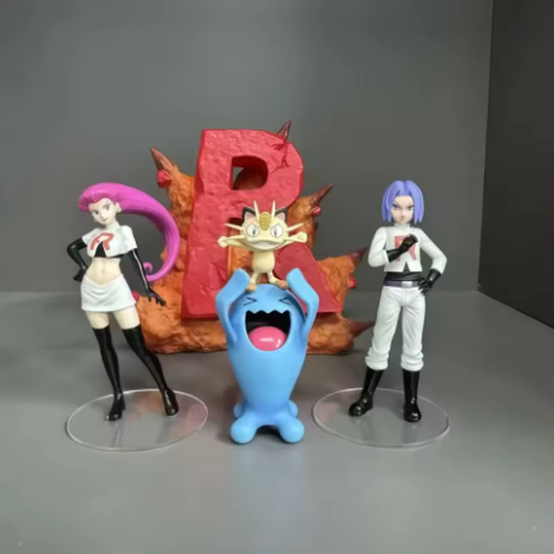 Bandai Pokémon Team Rocket, Actionfigur, Anime, Kunststoff - Bild 3