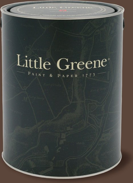 Little Greene Intelligent Floor Paint Ganache 345 in Braun und Grau, 2,5 l - Bild 1