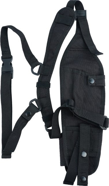 KUNN Universal Einseitiges Funkgerät-Schulterholster für Motorola und Baofeng, Walkie Talkie Halterung in Schwarz - Bild 1