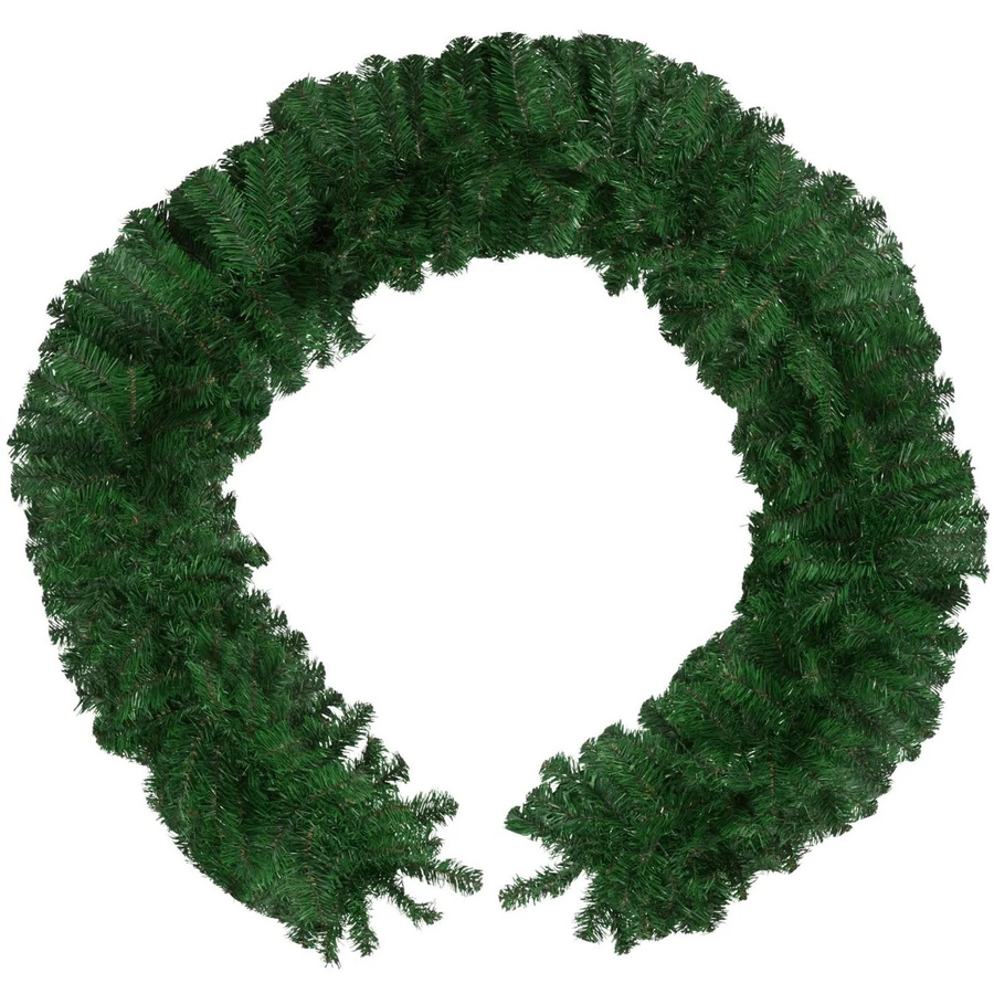 tectake Weihnachtsgirlande Grün, naturgetreu, B/T/H: 270 x 30 x 30 cm - Bild 2