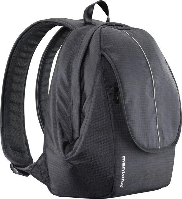 Mantona Elements 10 Fotorucksack für DSLR und Systemkameras in Schwarz - Bild 1