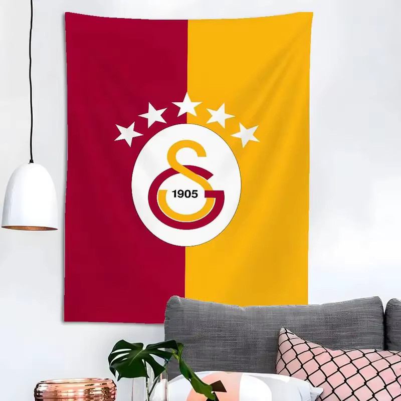 VIKAMA Galatasaray Wandbehang Fußball Club Textildecke in Multicolour - Bild 2