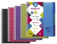 Clairefontaine Collegeblock Evolutiv'Book DIN A5+ kariert in Weiß und Multicolour - Bild 1