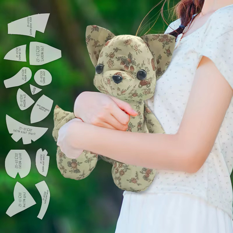 YOMDID 13 Stück Fuchs-Nähschablonen aus transparentem PET für DIY Quiltvorlagen und handgefertigte Dekorationen - Bild 2