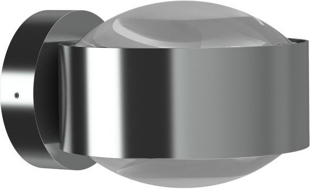 Top Light Puk Maxx LED-Wandleuchte in Chrom matt mit warmweißem Licht (2700K) - Bild 1