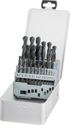 Kwb 25-teiliges HSS Metall-Spiralbohrer-Set aus Edelstahl in Silber - Bild 1