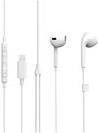 eSTUFF In-Ear Ohrhörer mit Mikrofon für Apple iPhone, kabelgebunden mit Lightning-Anschluss, weiß - Bild 1