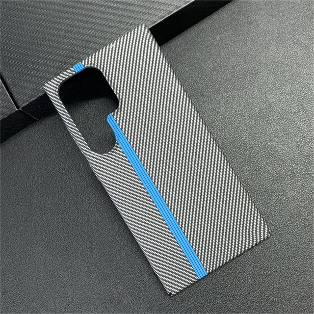 Stoßfeste Samsung Handy-Hülle mit Carbonfaser-Muster in Schwarz für Samsung S24 S23 S25 S26 Ultra Plus - Bild 1