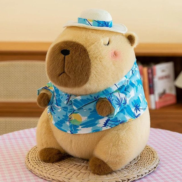Yiran bag Capybara Plüschtier 23 cm ab 3–6 Jahren - Bild 1