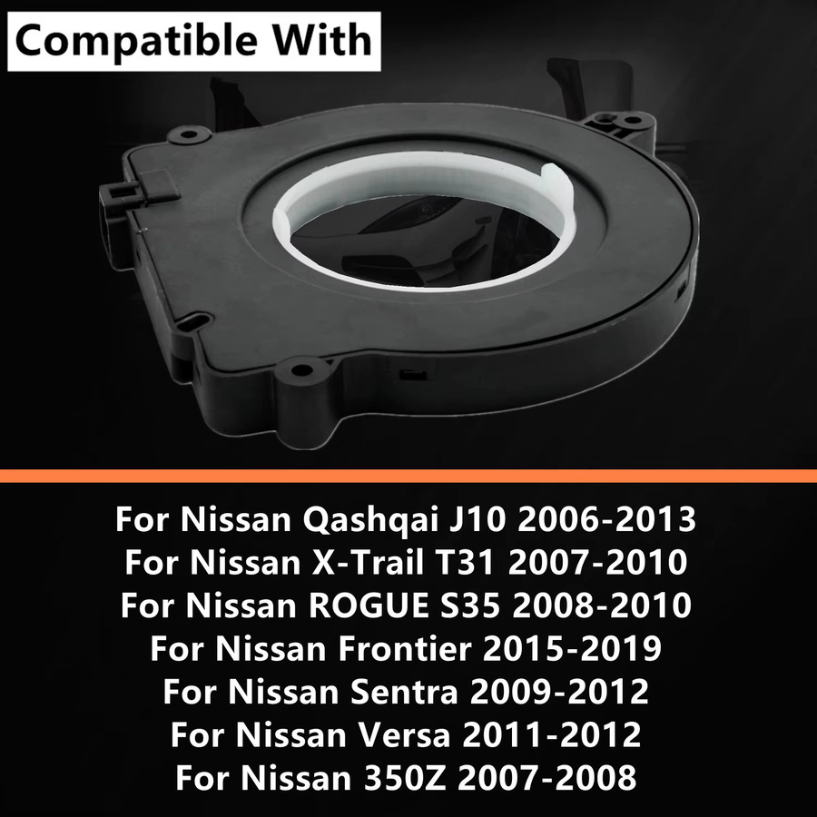 Lenkwinkelsensor für Nissan Qashqai, X-Trail, Frontier, Sentra und Versa in Schwarz, Teilenummer 47945-JD00A - Bild 2