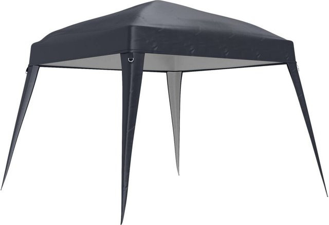 Outsunny Ersatzdach aus Polyester in Dunkelgrau mit UPF 50+, B/H/L: 300 x 1 x 300 cm - Bild 1