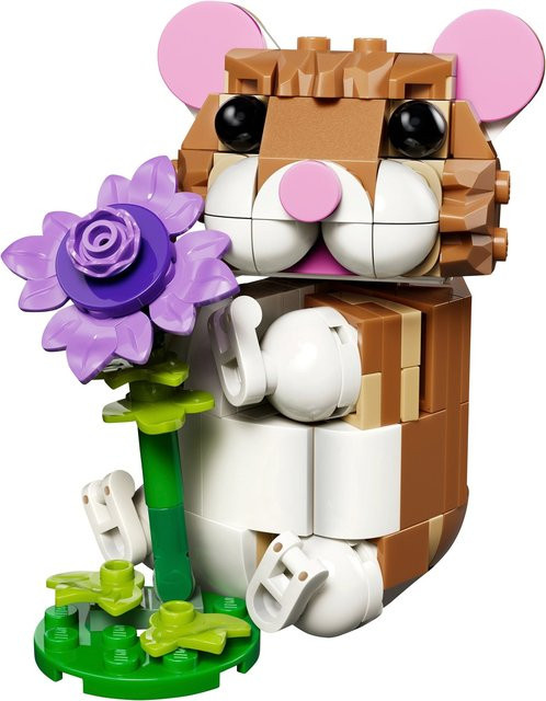 LEGO Creator Niedlicher Hamster mit Blume Konstruktionsspielzeug - Bild 2