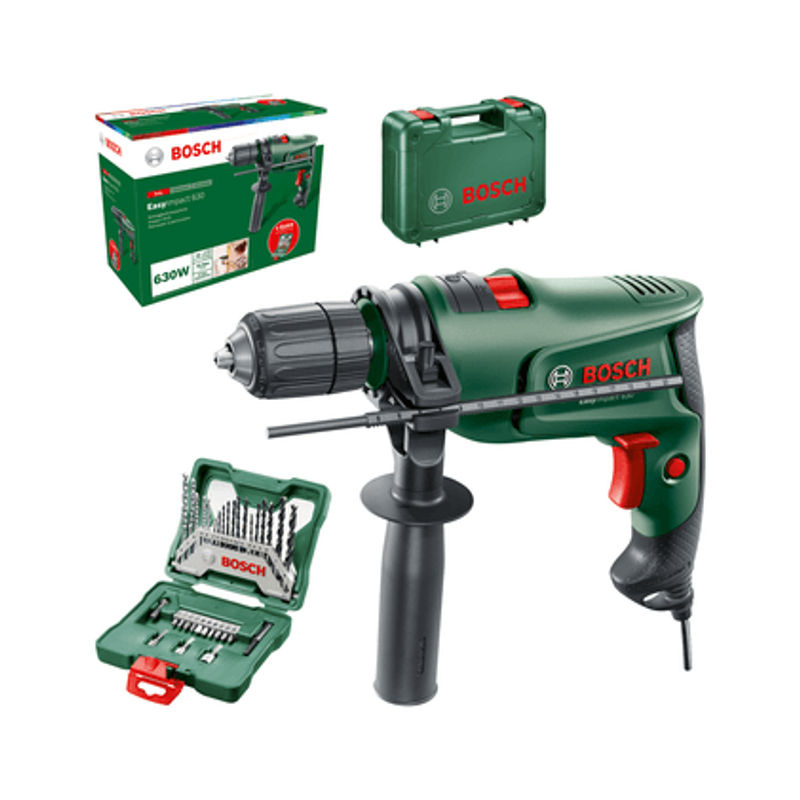 Bosch Schlagbohrmaschine EasyImpact 630 in Grün/Schwarz mit 600W Leistung - Bild 3