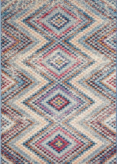Art Universe Teppich Milano Sandy Blue in Blau und Beige, B: 160 cm, L: 230 cm - Bild 1