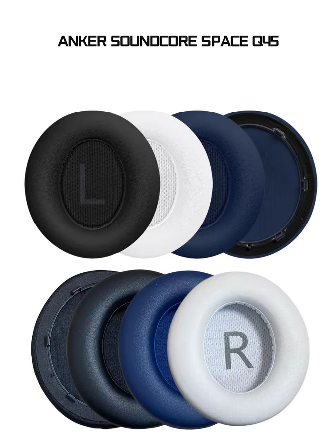 Anker Ersatz-Ohrpolster für Soundcore Life Q45 und Space Q45 Bluetooth Over-Ear Kopfhörer, 1 Paar, Weiß - Bild 5