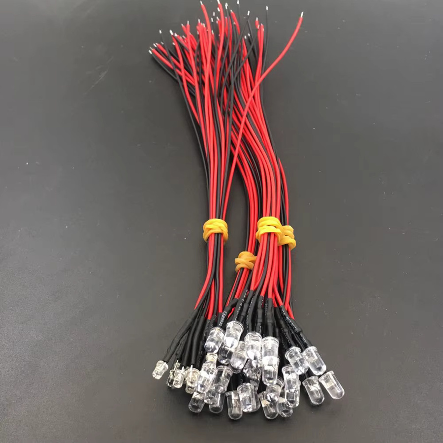 SUNSPURT RGB-UV-Leuchtdiode Set mit Kunststoffhalter, vorverdrahtet, wasserklar, Farben: Rot, Grün, Blau, Weiß - Bild 5